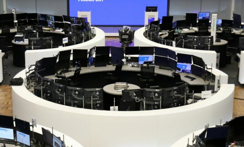 German share price index DAX graph is pictured at the stock exchange in Frankfurt