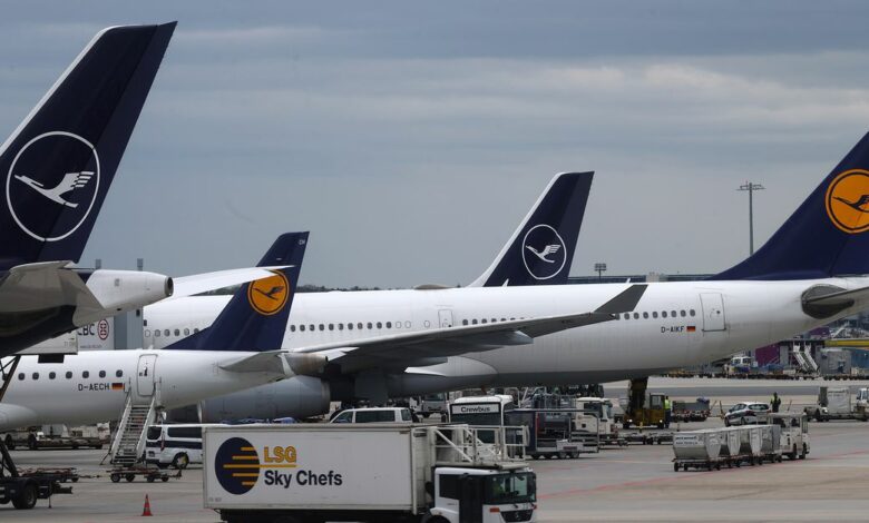 German air carrier Lufthansa holds general meeting in Frankfurt