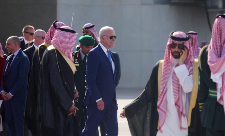 U.S. President Biden visits Saudi Arabia