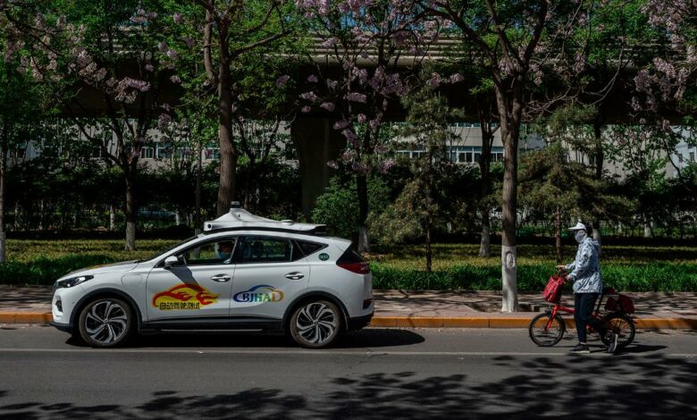 Baidu erhält Genehmigungen für den ersten vollständig fahrerlosen Taxidienst in China