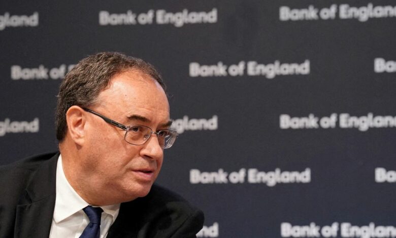 Governor of the Bank of England Andrew Bailey