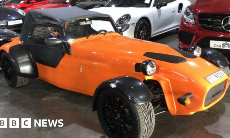Westfield sports car