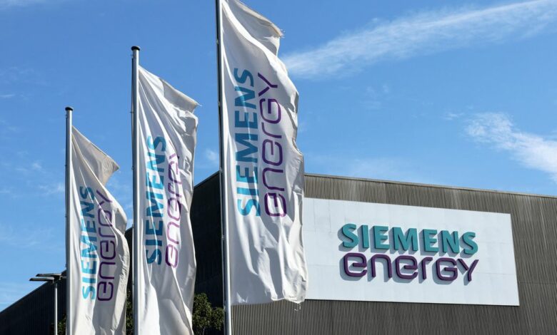 German Chancellor Scholz visits Siemens Energy site in Muelheim an der Ruhr