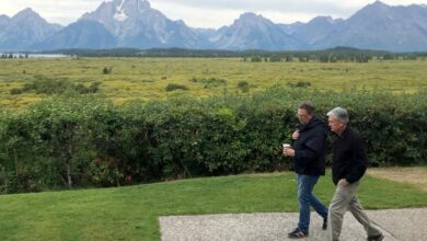 Zentralbanker reisen mit einem schlimmen Fall von Inflationsrückfluss in die US-Berge