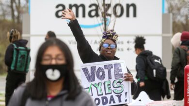 Amazon verliert die erste Runde im Kampf gegen die Gewerkschaftsabstimmung