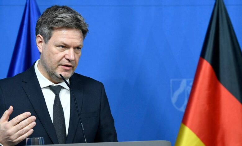 German Economy and Climate Minister Robert Habeck visits North Rhine Westphalia