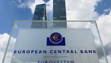 Banken gehen rechtliche Risiken ein, wenn sie sich nicht an die Klimaziele halten, sagt die EZB