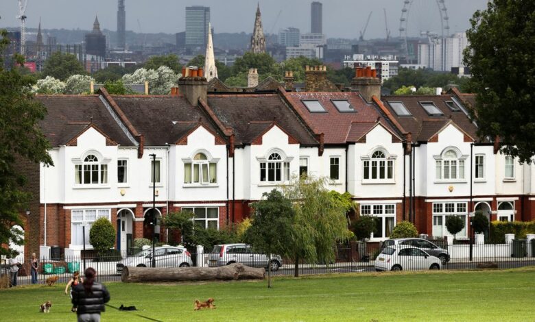 Residential housing in south London