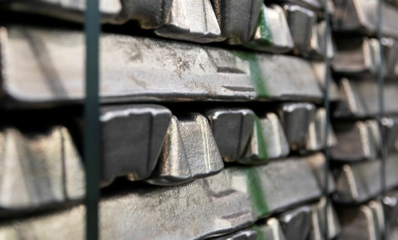 Illustrations shows Aluminium blocks