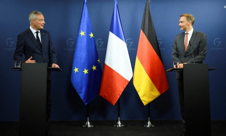 Frankreich und Deutschland verpflichten sich zur Einheit, um die Wirtschaft gegen die Inflation zu unterstützen
