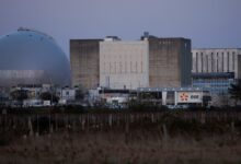 General view of Electricite de France (EDF) nuclear power plant in Avoine