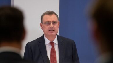 SNB Chairman Jordan addresses a news conference in Zurich