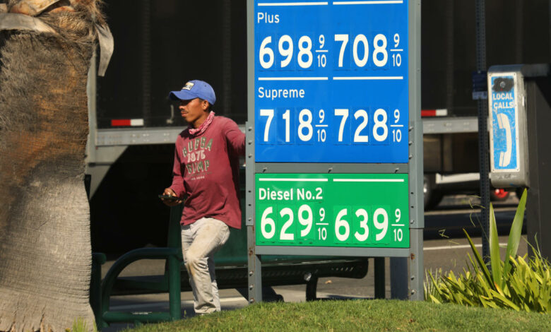Die Gaspreise in Kalifornien „testen ihre Höchststände von 2022 erneut“ und treiben den nationalen Durchschnitt nach oben