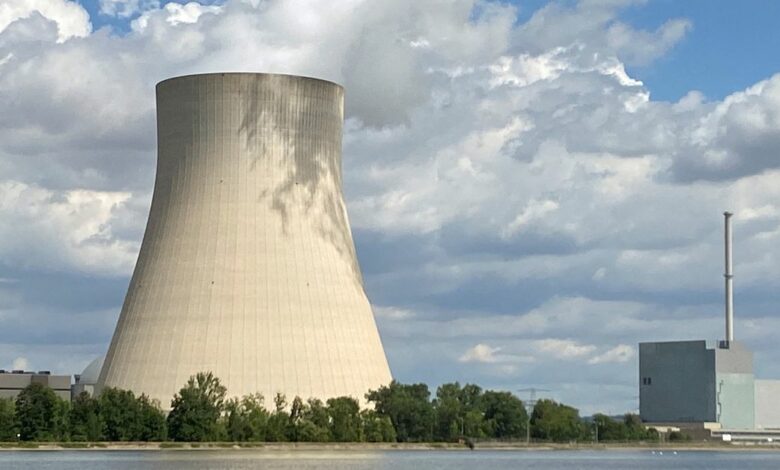 Nuclear power plant Isar 2 in Eschenbach near Landshut
