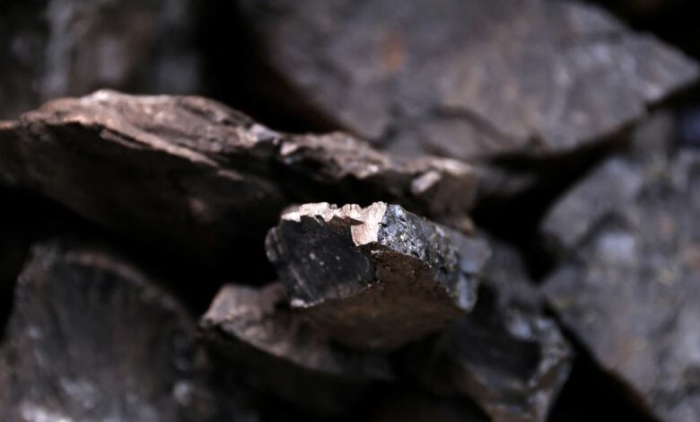 Illustration shows coal