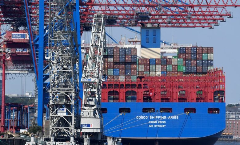 China sagt, die USA hätten „kein Recht, sich in das Hamburger Hafenabkommen einzumischen“.