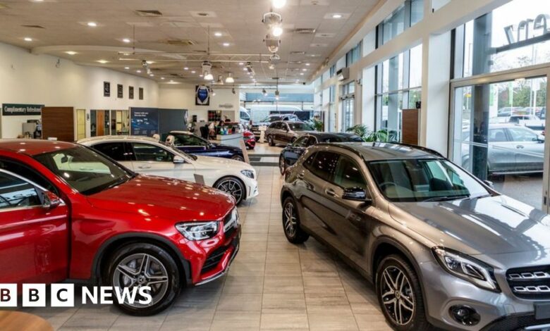 A franchise dealership for Mercedes-Benz