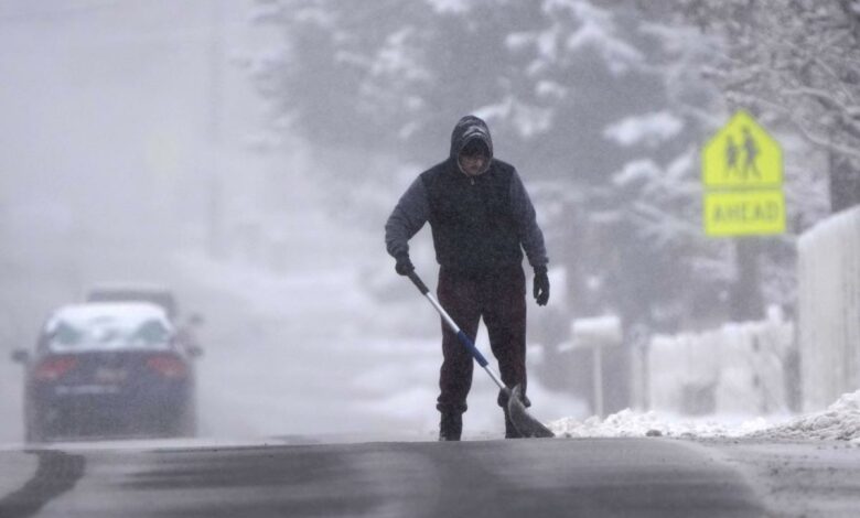 Wintersturm: Die wirtschaftlichen Auswirkungen werden "wahrscheinlich in die Milliarden gehen", warnt Meteorologe