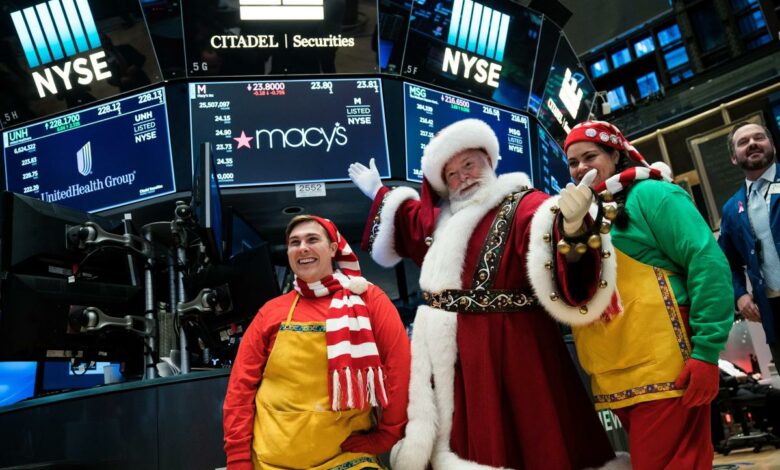 „Der Weihnachtsmann kommt doch“: Investoren feiern einen kühler als erwarteten Inflationsbericht