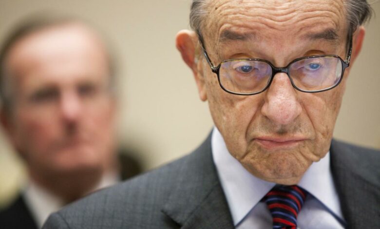 Ex-Fed-Chef Greenspan sagt, dass eine US-Rezession wahrscheinlich ist
