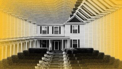 Der wirtschaftliche Schock, der den US-Immobilienmarkt traf, hat gerade etwas an Schlagkraft verloren