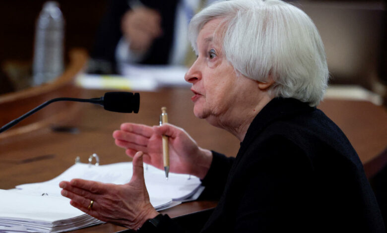 Finanzministerin Yellen sagt dem Kongress: „Unser Bankensystem bleibt gesund“