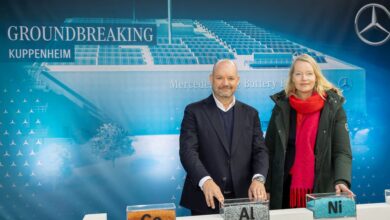 Mercedes-Benz beginnt mit dem Bau einer Batterie-Recycling-Fabrik in Süddeutschland
