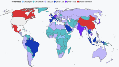 Karte: Dies sind die größten US-Handelspartner